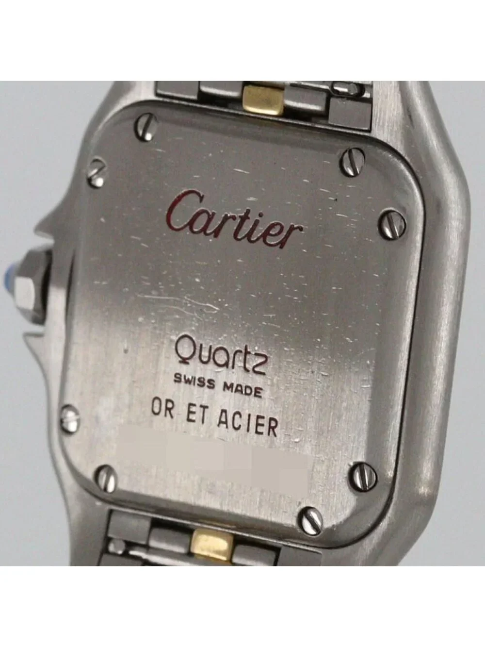 Cartier Panthere SM Stainless Steel Yellow Gold Quartz Watch